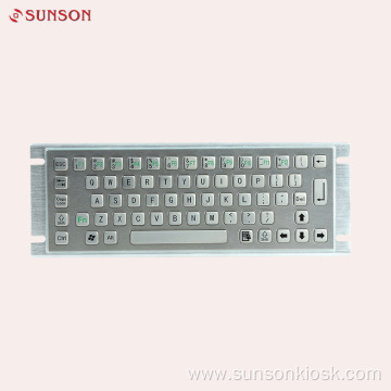 Metal Keyboard and Touch Pad